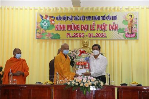 Chúc mừng tăng ni, phật tử nhân đại lễ Phật đản 2021 - Phật lịch 2565