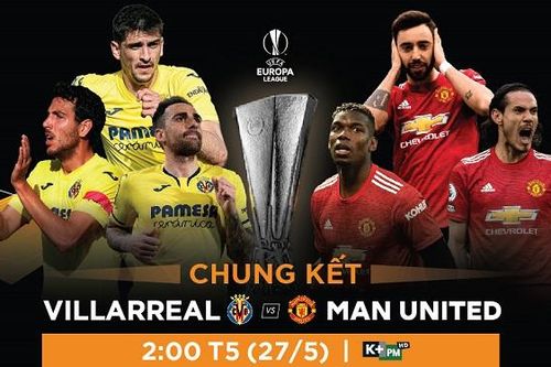 Nhận định chung kết Europa League giữa Villarreal vs. Man United, trực tiếp trên VTVcab ON