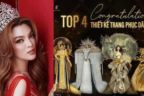 4 bộ trang phục dân tộc có cơ hội theo Trân Đài đi thi quốc tế, bạn chọn thiết kế nào?