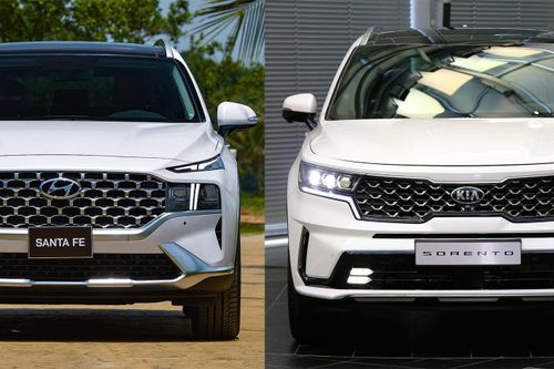 Hơn 1,3 tỷ đồng, chọn Kia Sorento hay Hyundai Santa Fe bản đủ?