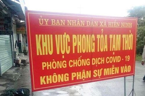 Huyện Sóc Sơn phong tỏa thêm hai điểm dân cư để phòng, chống dịch Covid-19