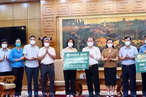 Tập đoàn Tân Long ủng hộ Bắc Giang và Bắc Ninh 5 tỷ đồng, 1.000 tấn gạo phòng, chống dịch
