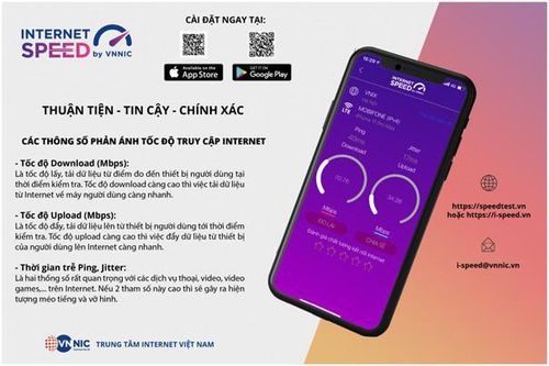 Ứng dụng i-speed đo kiểm, chấm điểm chất lượng dịch vụ Internet Việt Nam