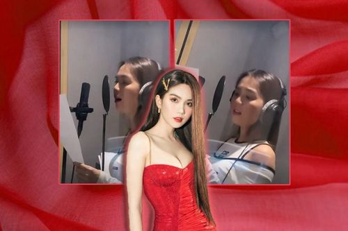 Ngọc Trinh xuất hiện trong phòng thu, sắp debut ca sĩ đến nơi rồi chăng?