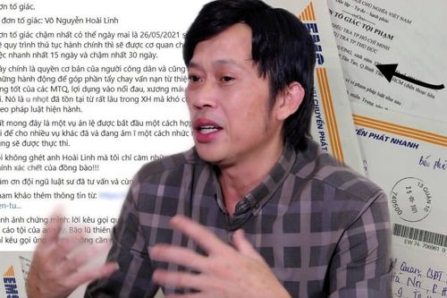 Mạng xã hội xôn xao trước đơn tố giác NS Hoài Linh chiếm đoạt hơn 300 triệu đồng?