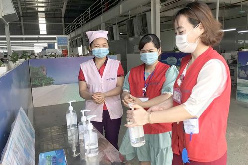 Sơn Dương tăng cường các biện pháp phòng dịch tại cụm công nghiệp
