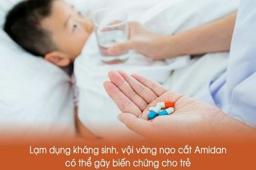 Sai lầm thường gặp khi xử lý viêm amidan cho bé