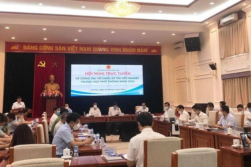 Các phần việc đã thực hiện phục vụ kỳ thi tốt nghiệp THPT năm 2021