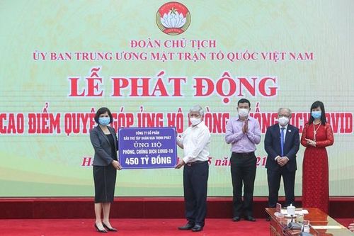 Ba Văn phòng Trung ương và Ban Tổ chức Trung ương ủng hộ phòng, chống dịch COVID-19