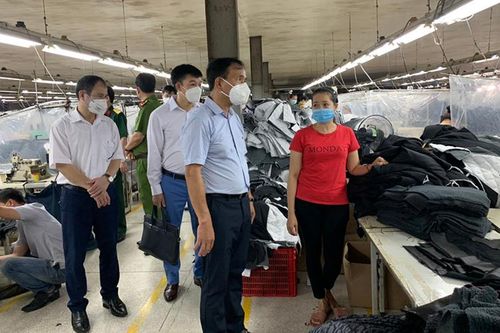 Dừng hoạt động Công ty May Ever Glory Việt Nam do vi phạm quy định phòng chống dịch