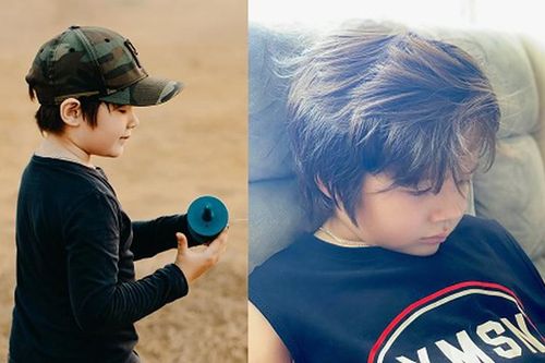 Con trai lai Tây của Elly Trần lớn phổng phao chuẩn 'nam thần nhí'