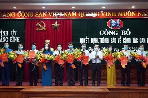 Quảng Bình: Điều động, bổ nhiệm nhiều lãnh đạo chủ chốt