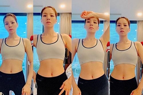 Lệ Quyên đăng clip thể dục tại nhà, anti-fan nói mỉa: 'Ưỡn ẹo chứ tập gì'