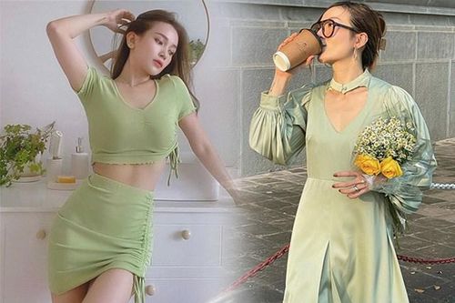 Hỏi hè này màu gì lên ngôi, nhìn newfeed sao Việt tràn ngập sắc xanh quả bơ là biết