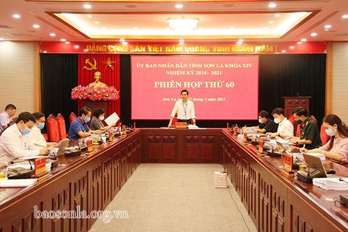 Phiên họp thứ 60, UBND tỉnh khóa XIV