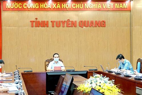 Hội nghị trực tuyến về tổ chức kỳ thi tốt nghiệp THPT năm 2021