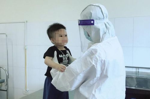 Bên trong khu điều trị cho bệnh nhi mắc COVID-19 ở BV Sản Nhi Bắc Ninh
