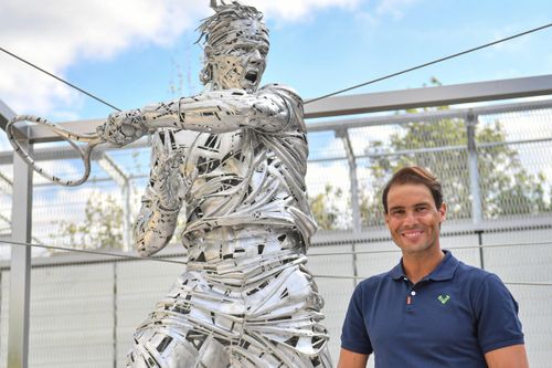 Nadal được tạc tượng tại Pháp Mở rộng