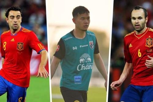 Sao trẻ tuyển Thái Lan được khen giống Xavi, Iniesta