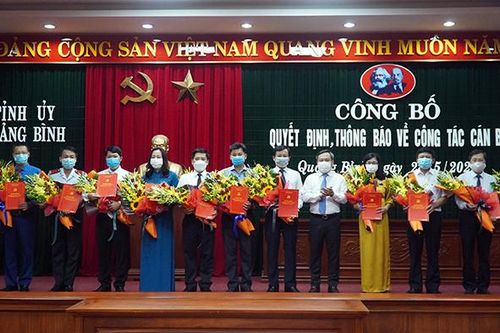 Quảng Bình điều động, bổ nhiệm nhiều lãnh đạo sở, ngành