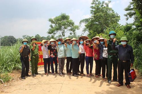 Dỡ phong tỏa hai khu xã Kim Đức, TP Việt Trì
