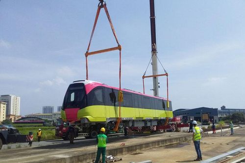 Hoàn tất đóng điện đoạn trên cao Dự án đường sắt đô thị Nhổn-Ga Hà Nội