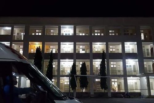 Ngay trong đêm, Trung tâm Giáo dục quốc phòng – an ninh ĐHQG TP. HCM thành khu cách ly