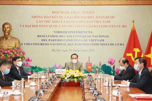 Việt Nam và Cuba thông báo về kết quả Đại hội Đảng của hai nước