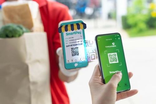 Vietcombank 'bắt tay' SmartPay đẩy mạnh phương thức thanh toán bằng mã QR