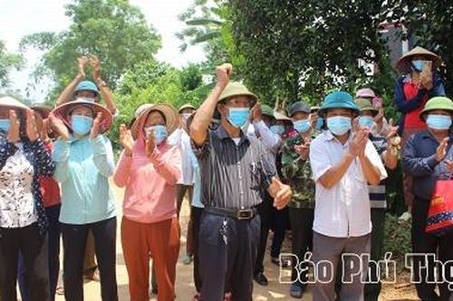 Dỡ phong tỏa khu 2 và khu 10- xã Kim Đức