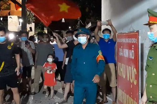Huyện Đông Anh dỡ bỏ cách ly y tế đối với xóm 2 (thôn Bắc, xã Kim Nỗ)