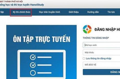 Tối 28/5: Học sinh lớp 12 tại Hà Nội sẽ tham gia kiểm tra khảo sát trực tuyến