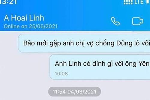 Xuất hiện tin nhắn Hoài Linh nói về quan hệ với ông Võ Hoàng Yên và nhắc đến vợ chồng ông Dũng 'lò vôi'