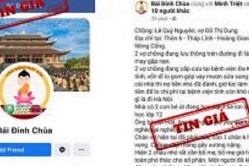 Biến tướng từ việc kêu gọi từ thiện qua mạng xã hội
