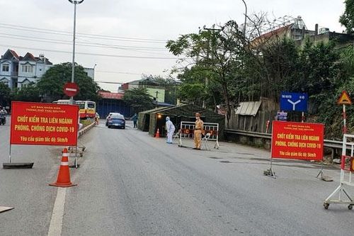 Thái Nguyên: Kiểm soát chặt người ra vào tỉnh sau khi có ca mắc COVID-19