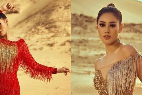 Mừng kênh YouTube đạt nút Bạc, Hoa hậu Khánh Vân tung bộ ảnh tuyệt đẹp