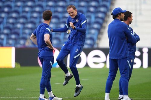 Thầy trò Tuchel cười tít mắt trước chung kết Champions League