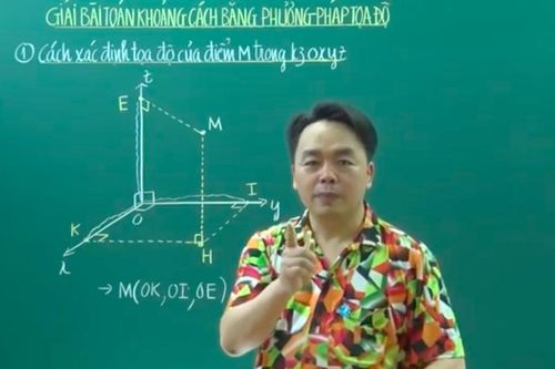 Ôn thi tốt nghiệp THPT: Giải bài toán khoảng cách bằng phương pháp tọa độ
