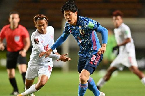 'Hủy diệt' Myanmar, Nhật Bản giành vé đầu tiên vào vòng loại thứ 3 World Cup 2022 khu vực châu Á