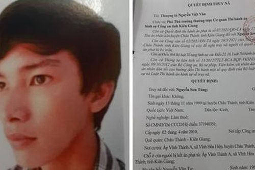 Truy nã Nguyễn Tùng Sơn về tội hiếp dâm