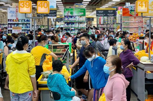 Siêu thị tại Gò Vấp bị quá tải