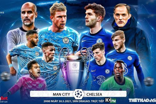 Soi kèo nhà cái Man City vs Chelsea. K+PM trực tiếp chung kết cúp C1