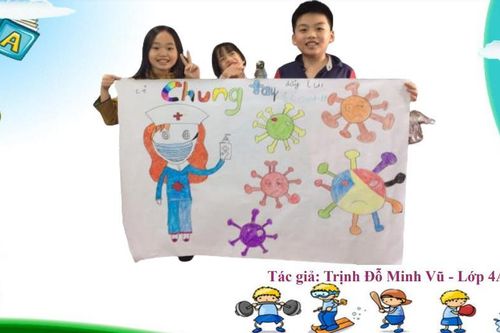 Món quà đặc biệt học sinh Hà Nội gửi tặng y bác sĩ tham gia chống dịch