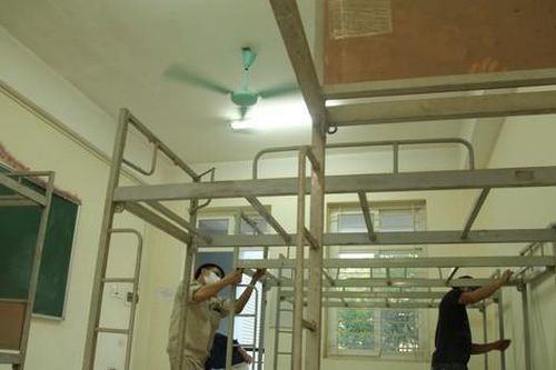 Cận cảnh nghìn phòng miễn phí cho công nhân ở lại Vĩnh Phúc