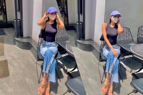 Hoa hậu Tiểu Vy diện áo bodysuit kín thế mà vẫn khoe khéo được vòng 1 gợi cảm