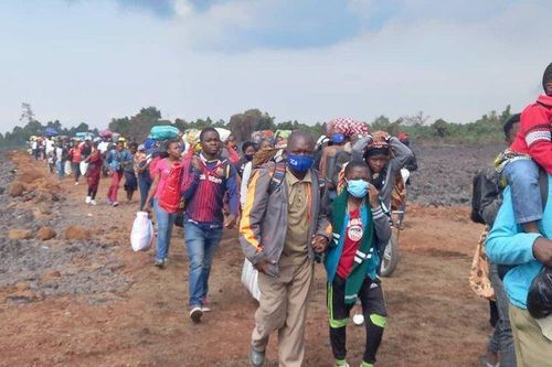 600.000 người Congo phải sơ tán vì lo sợ núi lửa tiếp tục phun trào
