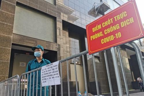 Hà Nội: Phong tỏa tạm thời tòa nhà 97-99 Láng Hạ để truy vết Covid-19