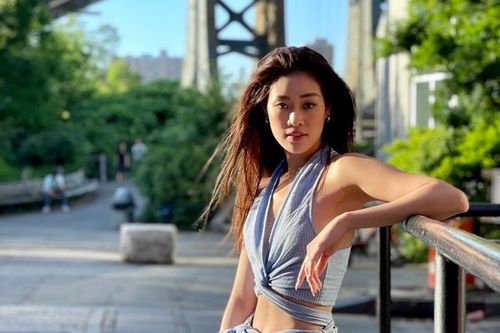 Khánh Vân sụt 6 kg, mắc kẹt tại Mỹ sau cuộc thi Miss Universe