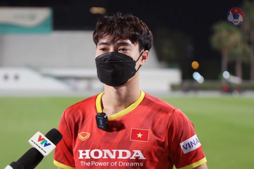 Văn Toàn tự tin chiếm suất đá chính ở vòng loại World Cup 2022