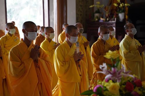 Quảng Bình: Lễ tác pháp an cư Phật lịch 2565 tại hạ trường chùa Đại Giác